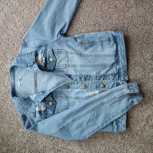 FashionNova Blue Jean Jacket